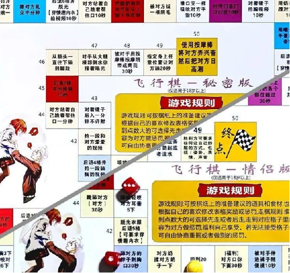 大人飞行棋地图合集 情侣版/女pu版/字母版/KTV版