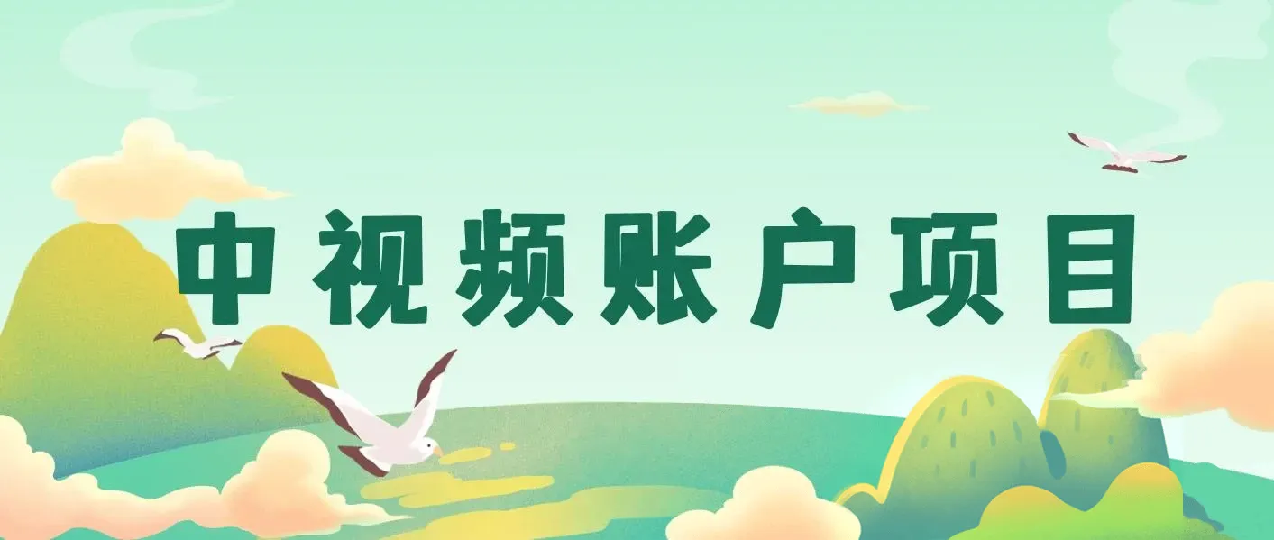 中视频账户项目