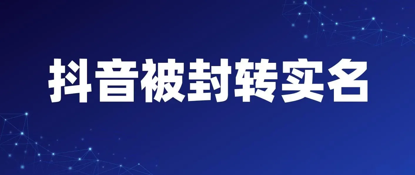 抖音被封转实名攻略，永久封禁也能限时解封，分享解封后高效选品技巧