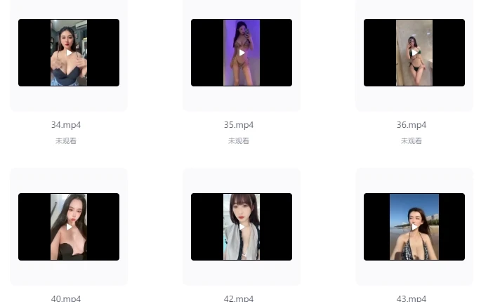 网络各大平台女主播擦边付费小视频合集 图片