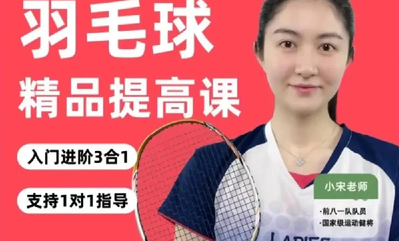 羽毛球3合1精品提高课 图片 羽毛球3合1精品提高课 图片