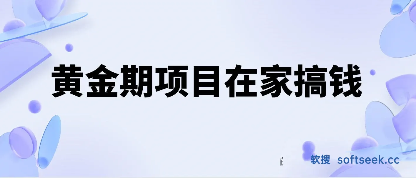 黄金期项目，电商搞钱！一个人，一部手机，在家可做，每天收入500+
