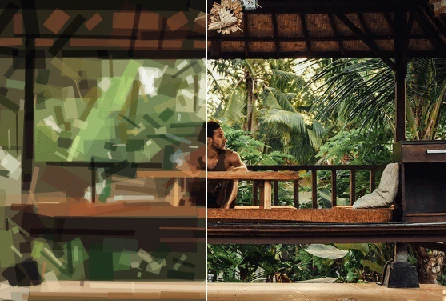 免费开源图像处理工具，轻松将照片转为几何水彩画，多种格式导出，效果惊艳 图片