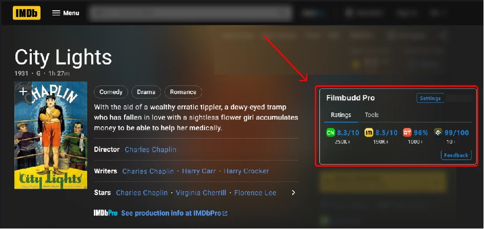 Filmbudd：电影评分查询与观影标记神器+在线网盘资源